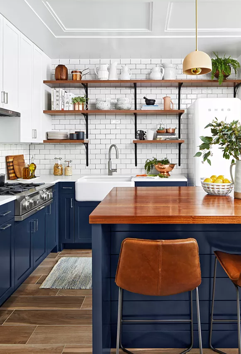 Bright kitchen remodeling concept